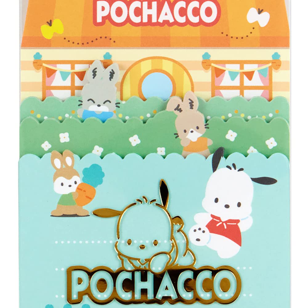 Sanrio Sanrio Friend Memo Pochacco Pochacco Разнообразие канцелярских товаров Memo Персонаж 8 xx 16 см 469408 SANRIO (САНРИО) 1,3