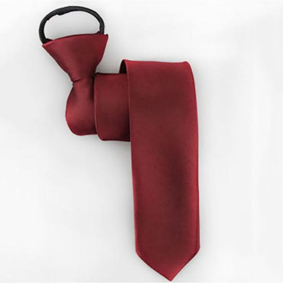 Мужские галстуки, модные мягкие галстуки на молнии, узкие галстуки, повседневные галстуки для бизнеса