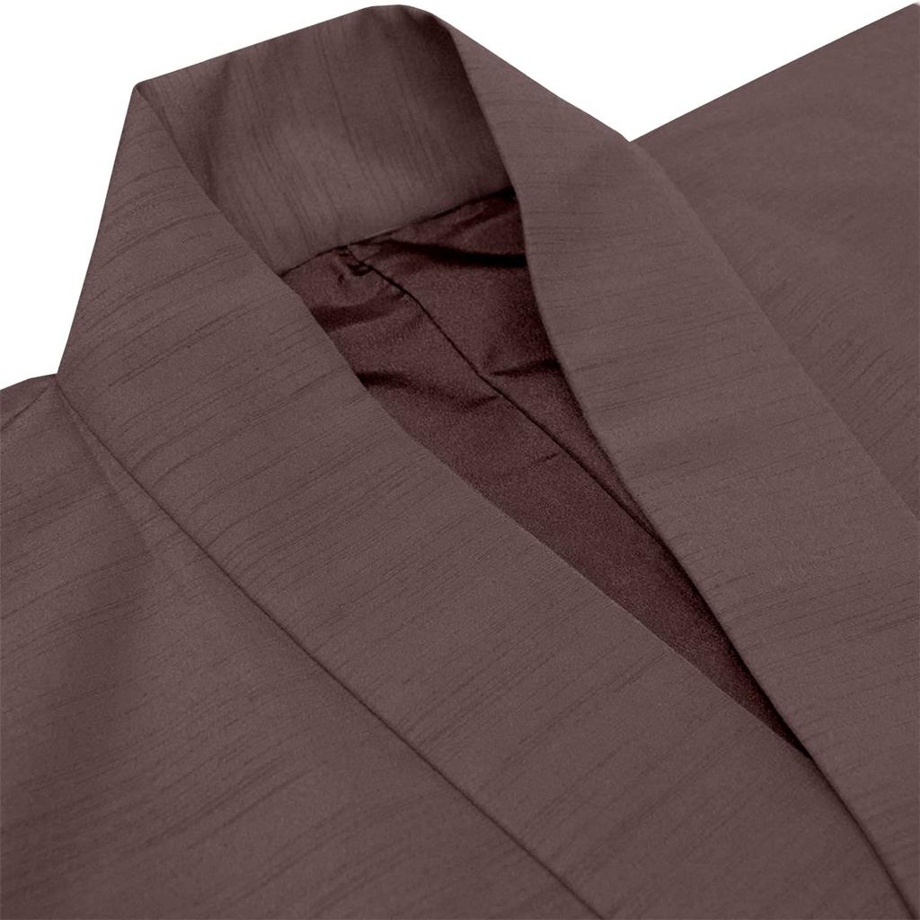 Kimono Haori Set Purple [KYOETSU] Men's Men's (LL, Rat)