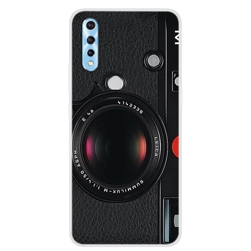 Чехол для Vivo V17 Neo Мягкий силиконовый задний чехол для телефона Vivo S1 1907 6,38" Для Vivo V17Neo V 17 neo 1907 Чехлы Бампер Capa