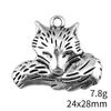 2025 Trend Charms Bulk Tiger Lion Wolf Charms Подвеска Сувенирная подвеска для творчества