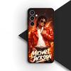 Чехол для телефона для Samsung Galaxy S22 S21 S20 FE Ultra Plus A07 A17 A15 A16 A25 A57 A37 Мягкий чехол M-Michaels Горячий плакат J-Jacksons