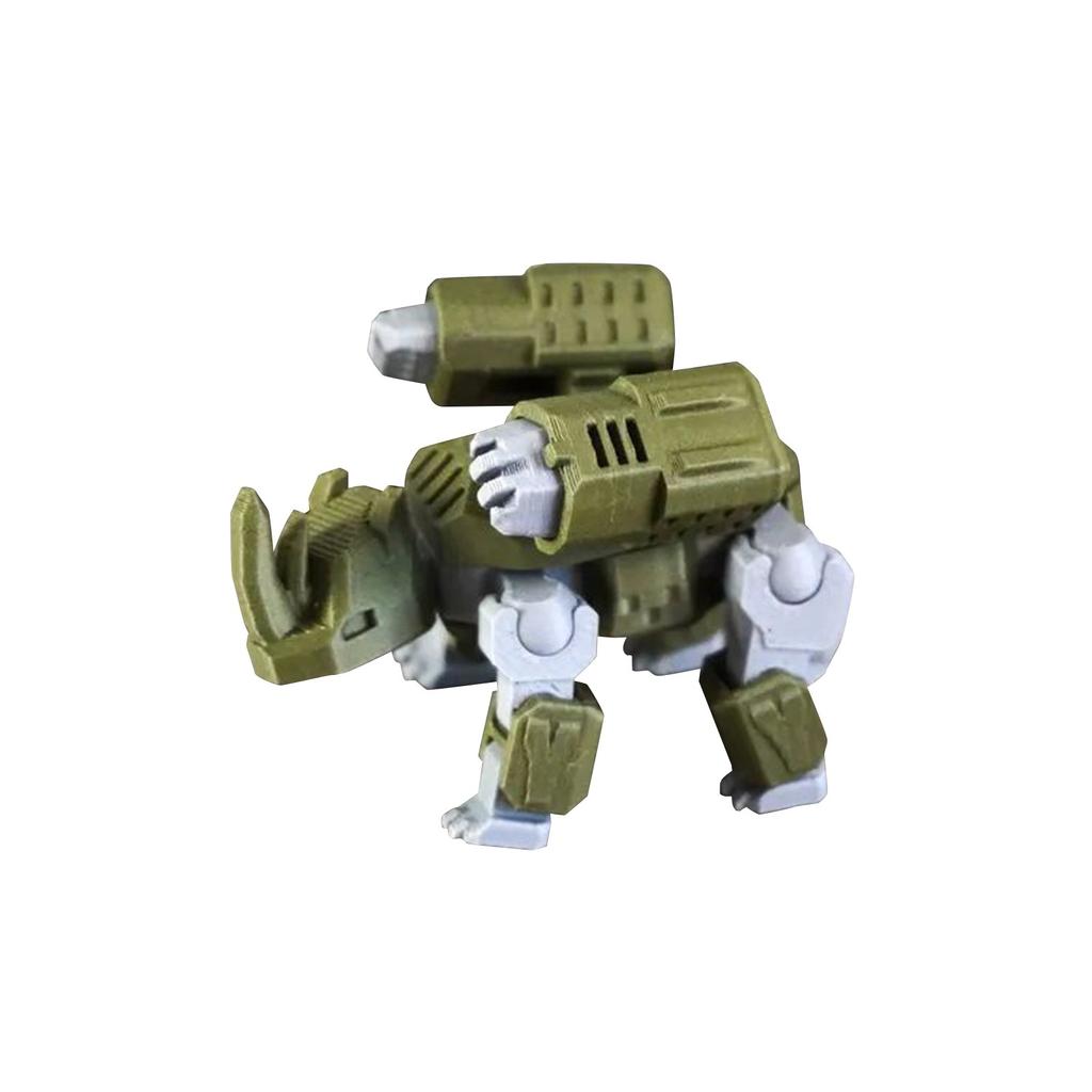 3D-печатная механическая подвижная технологическая игрушка-животное с чувством, требуется сборка