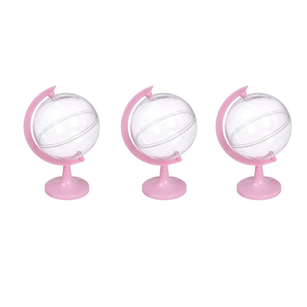 Plastic Candy Boxes 12pcs Round Earth Globe for Wedding Birthday Christmas Shower Party Favors Gift Container Case