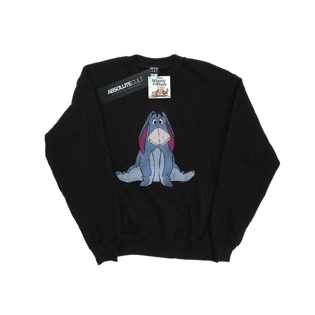 Disney Mens Winnie The Pooh Classic Eeyore Sweatshirt