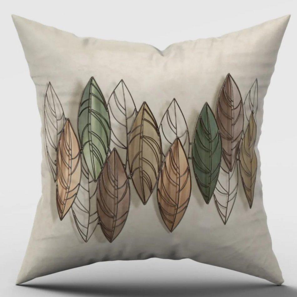 Декоративная наволочка из 4 предметов с цифровой печатью 43 x 43 см