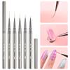 Nail Art Liner Brushes Hand Painted Brush Acrylic UV Gel Colours Paints Builder Drawing Pen DIY Manicure Design Accessories