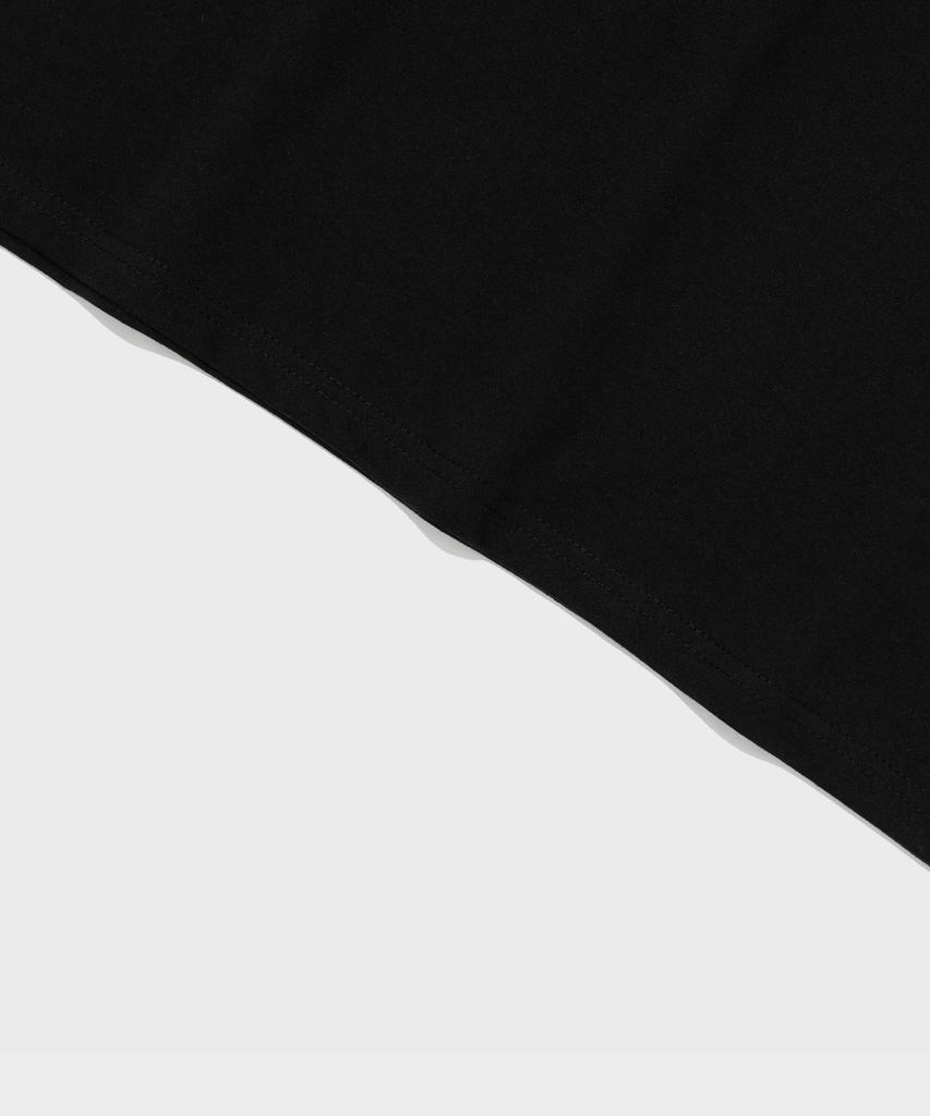 CARGOBROS Circle Small Logo Oversized Short Sleeve Tee (Black)