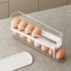Automatic Rolling Double-layer Egg Dispenser Egg Holder Dispenser for Refrigerator Space-Saving Egg Storage Box Kitchen Supplies