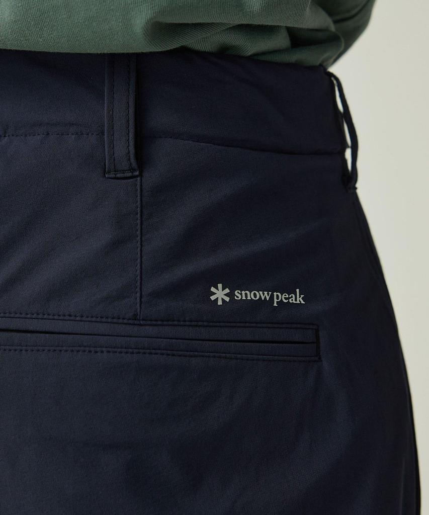 Snow Peak Stretch Trousers and Size S Water-Repellent PA-25AU005, Men's Women's Navy,