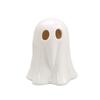 Ceramic Ghost Light Up Decor Small White Ghost Figurine LED Halloween Ghost Tabletop Ornament for Indoor Home Decor