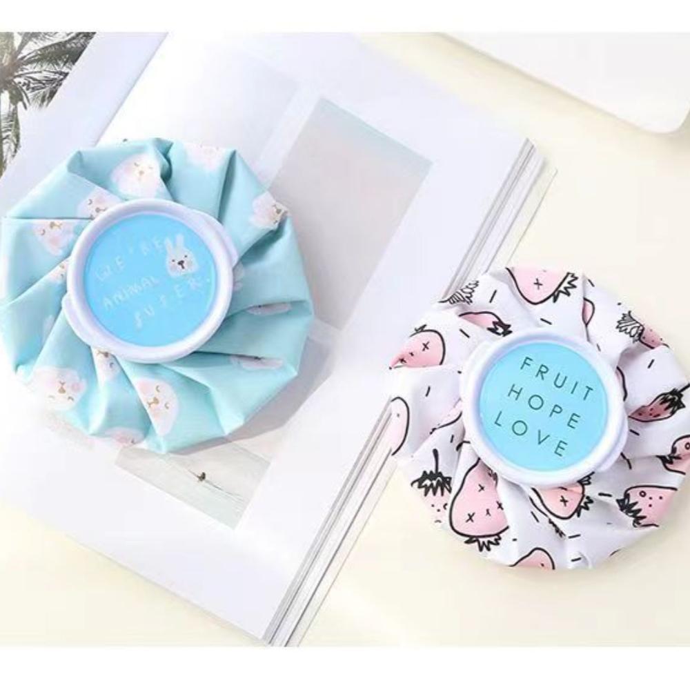 Мультяшный пакет со льдом из ткани, заполняющий воду, многоразовые симпатичные пакеты для холодной и горячей терапии, физиотерапевтические упражнения, физический охлаждающий пакет со льдом