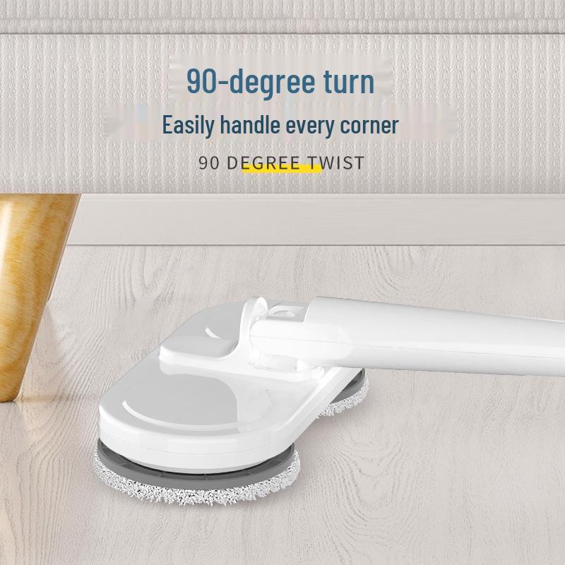 Беспроводная USB Перезаряжаемая Швабра для Пола со Спреем, Увлажнением и Функцией Электрической Швабры