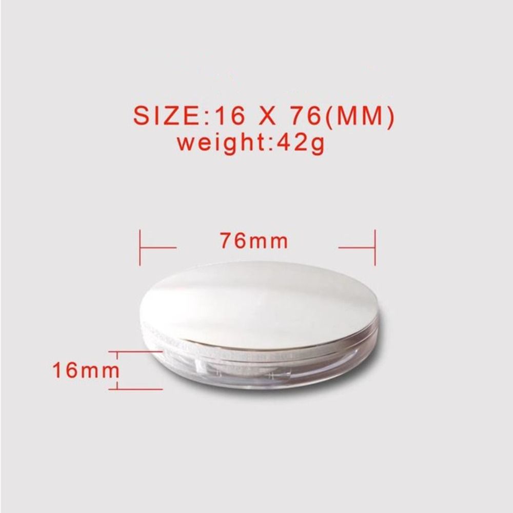 Reusable Bulk Powder Box Portable Makeup Powder Case with Mirror Cosmetic Container Girl