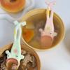 Ceramic Dessert Spoon Cute Coffee Spoon Tea Spoon Ugly Frog Spoon  Party