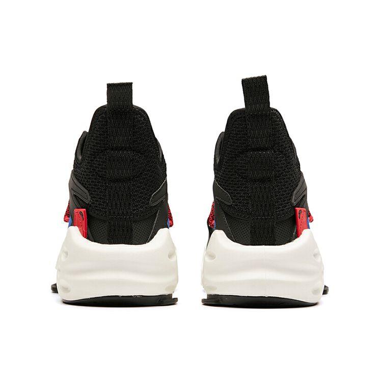 Anta Dominator Warmth And Anti-Slip Кроссовки среднего размера Мужские Кроссовки Черные Белые 112018087-5