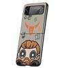 Game Valorant Cute Cover Phone Case For Samsung Galaxy Z Flip 7 6 5 4 3 5G Flip7 Flip6 Flip5 Flip4 Flip3 Black Fundas Shell Gala