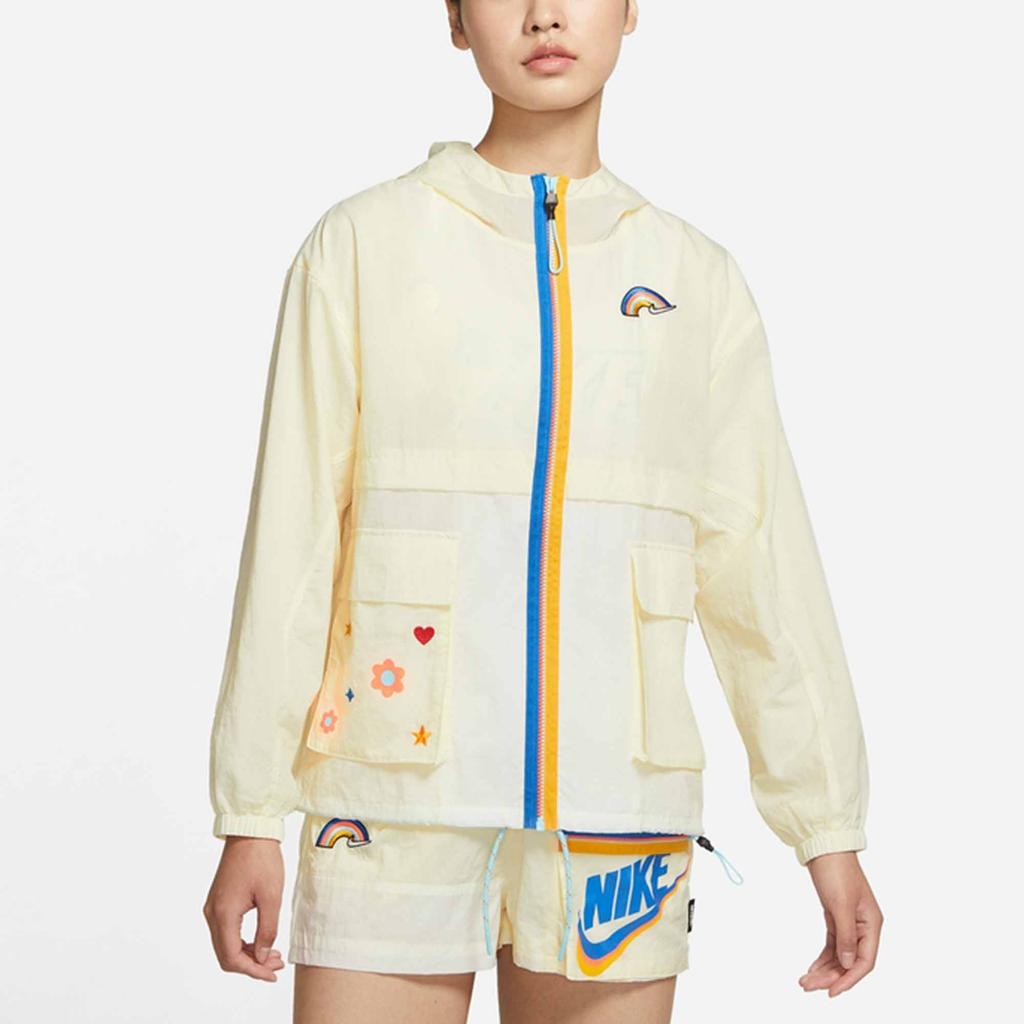 Nike Icon Clash Куртка с капюшоном SS22 Женские куртки Светло-желтый DJ5375-111