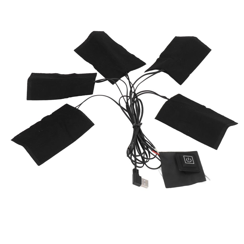 Electric Cloth Heater Pad 3 Gears Adjustable Temperature USB Heating Pad for Men Women