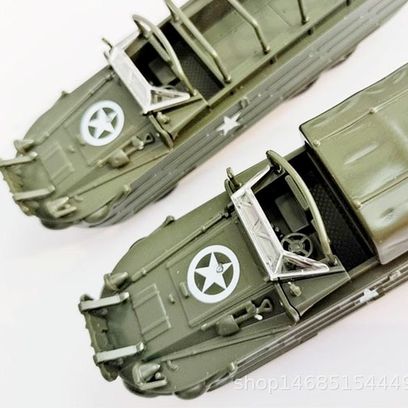 4D Собранная амфибийная боевая машина Военная 1/72 Собранный Подарок для мальчика Военная машина Игрушка