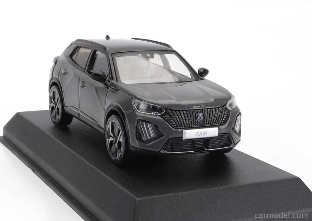 NOREV Peugeot 2008 GT 2024 (Gray) 1/43 Scale Diecast Model Car