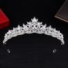 Headbands Bridal Princess Crown Hair Hoop Rhinestone Diadem Crystal Crown Headwear  Girls Party