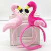 Korean Style Flamingo Headband Wash Face Plush Hair Hoop Creative Animal Hair Hoop  Girls/Female