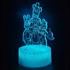 Fnaf Five Nights At Freddy's Led Night Light For Kids + Remote Control