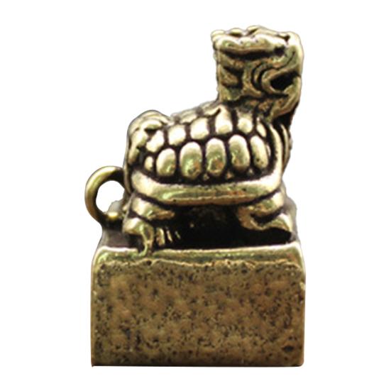 Multifunctional Handmade Animal Seal Sculpture Beauty Eye-catching Pixiu Statue