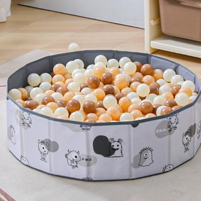 100 шт. Детские шарики для сухого бассейна, не мнущиеся, диаметром 5,5 см, 3 смешанных цвета, утолщенные океанические шарики, игрушка для захвата, пластиковый бассейн