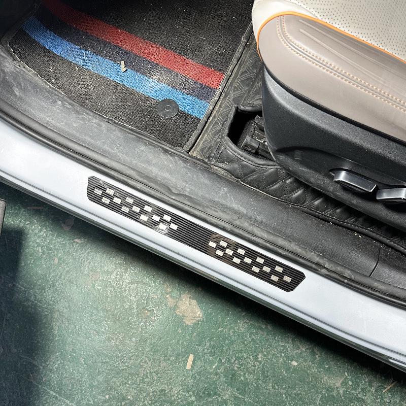 Ультратонкие накладки на пороги для Citroen C3/C4/C5/C6, Peugeot 2008/3008/4008