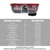 For VW Volkswagen Jetta MK5 Golf For Volkswagen VW Golf Tiguan Passat Variant B8 Touran Touareg Eos Wireless Courtesy Lamp Car D
