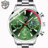 Stylish Simple Watch Men's Stainless Steel Watch Calendar Quartz Watch Men's Personalized Casual Watch