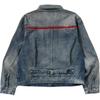 A BATHING APE Denim Jacket Unisex Blue 7K80-140-308