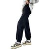 Fleece Qalinlashtirilgan Sport Shimlar Ayollar Kuz va Qish Kundalik Issiq Sport Shimlar Keng Harlen Legginslar