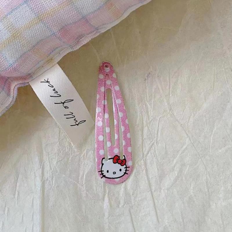 Kawaii Pink Clip Collection Cute Child Gilr Shape Hairpins Hair Accessories Gift