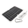 5W5V Solar Panel with Type C Output Monocrystalline Efficient Portable Durable Solar Cell Module