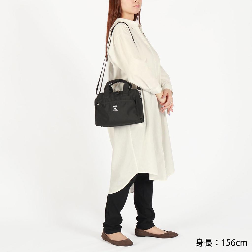 Мини Сумка Boston Кабина Серо-Бежевая [Anello Grande], Легкая/Водоотталкивающая/Много отделений/Двусторонняя GTM0177Z,