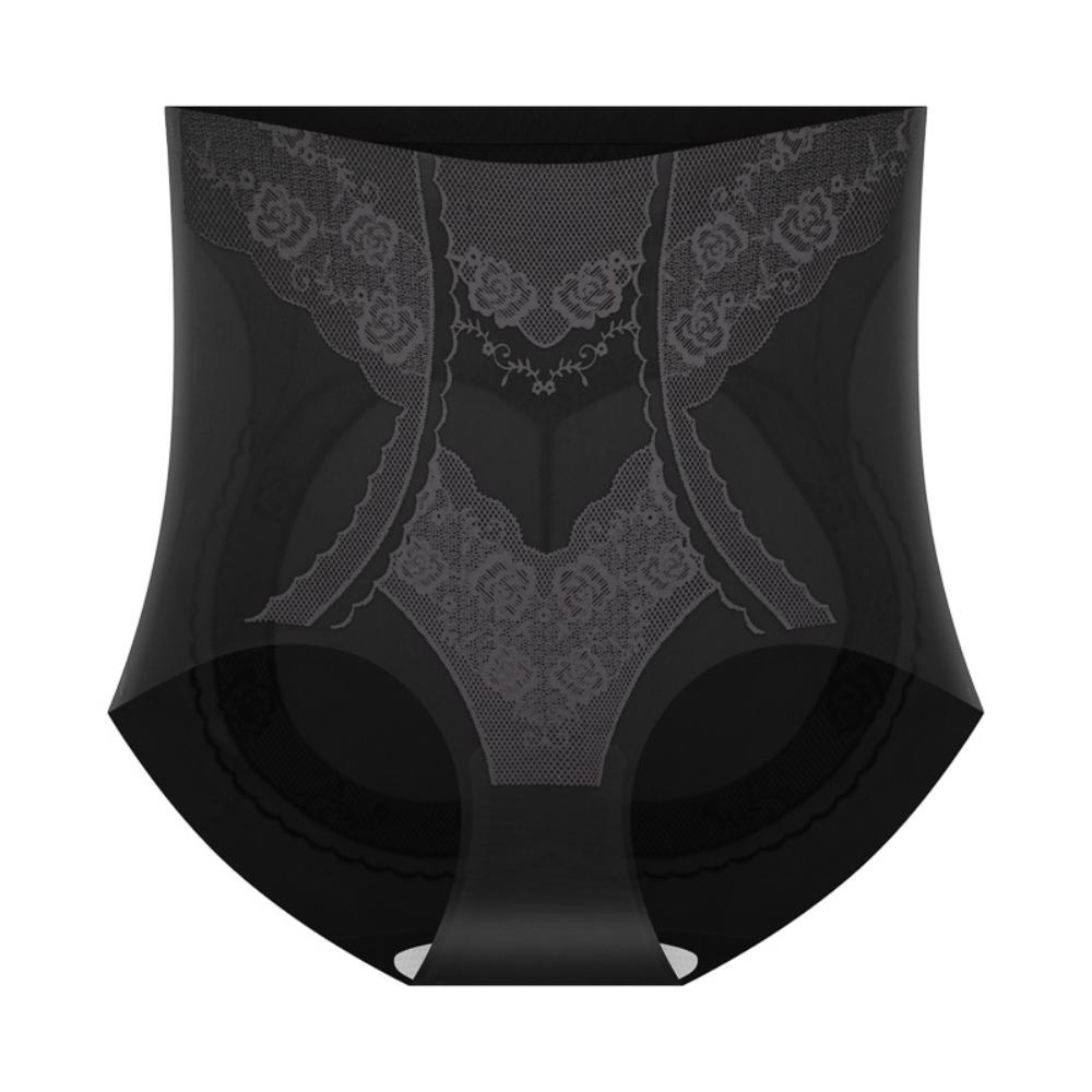 Ice Silk Корректирующее белье для похудения с утягивающим эффектом средней талии Трусы для коррекции фигуры Нижнее белье для ежедневного контроля живота