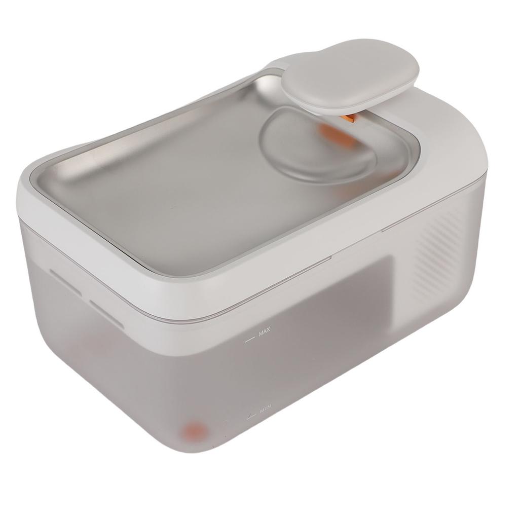 Фонтан для воды для кошек 4,5 л большой емкости, подключаемый, тихий, миска из нержавеющей стали, автоматическая поилка для домашних животных