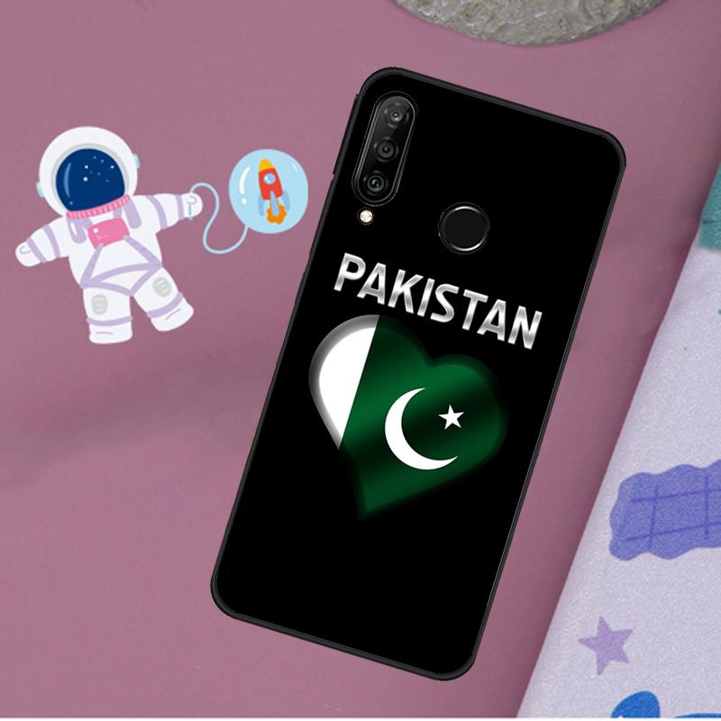 Чехол с флагом Пакистана для Huawei Nova Y72 Y73 Y60 Y70 Y90 Y61 Y91 7i 8i 11i 12i 12s 9 10 SE P20 P30 P40 Lite