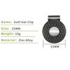Magnetic Golf Hat Clip Metal Golf Ball Marker Clip High Quality Marker Hat Clip  Outdoor Sports