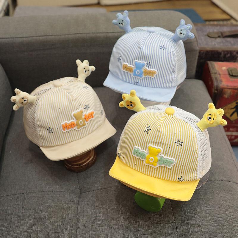 Baby Boy Summer Mesh Baseball Cap Breathable Soft Brim Sun Hat Lightweight Toddler Visor Cap For Outdoor Protection