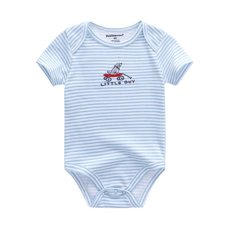 Детская одежда Боди для новорожденных с короткими рукавами Одежда для малышей
