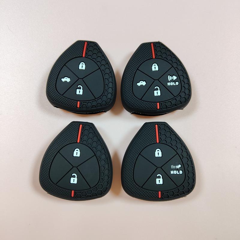 Силиконовый чехол-соты для ключа Toyota Camry, Highlander, RAV4, Corolla, Reiz, Vios