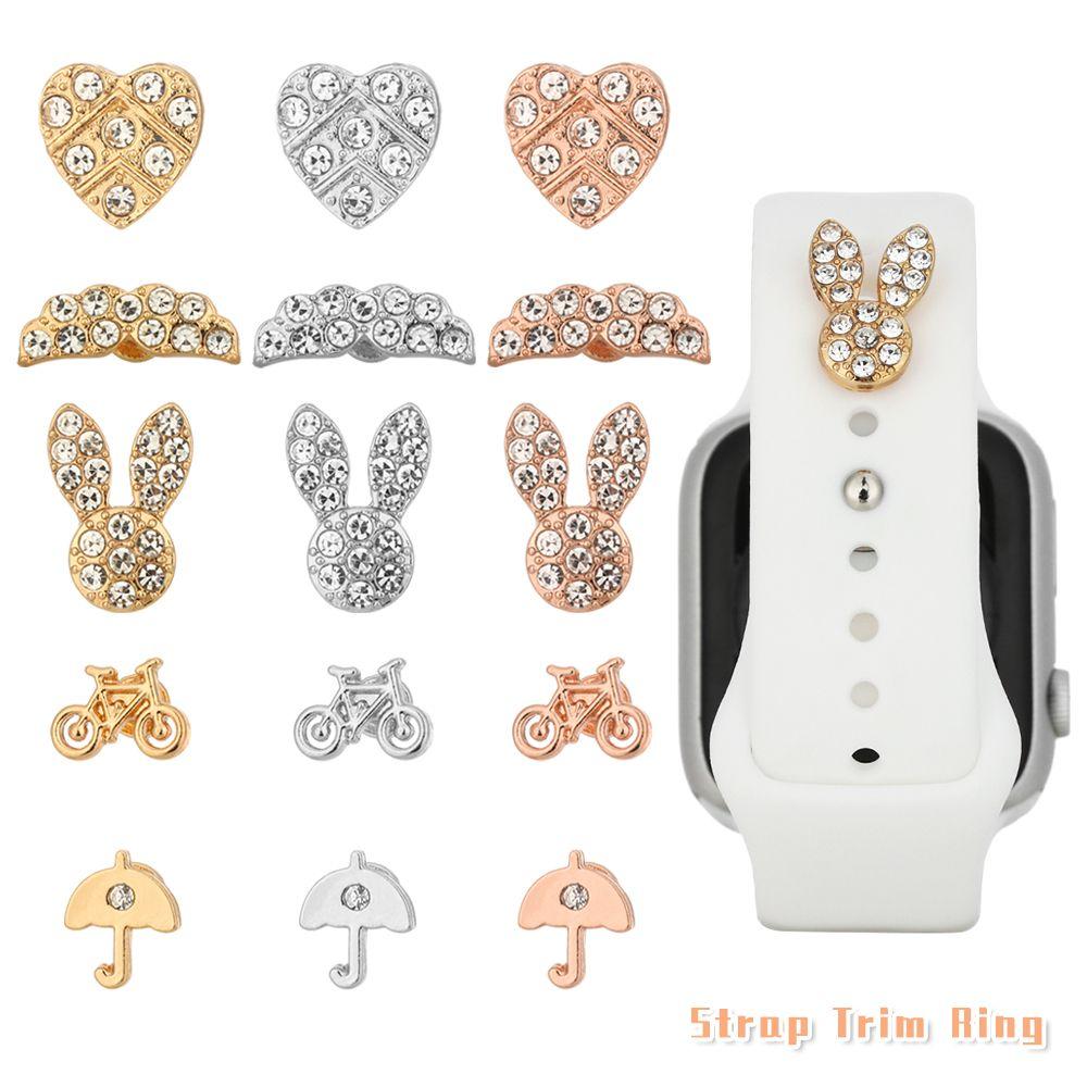 Ring Nails For Apple Watch Band Strap Decorative Ring Nails Wristbelt Charms Watch Band Ornament