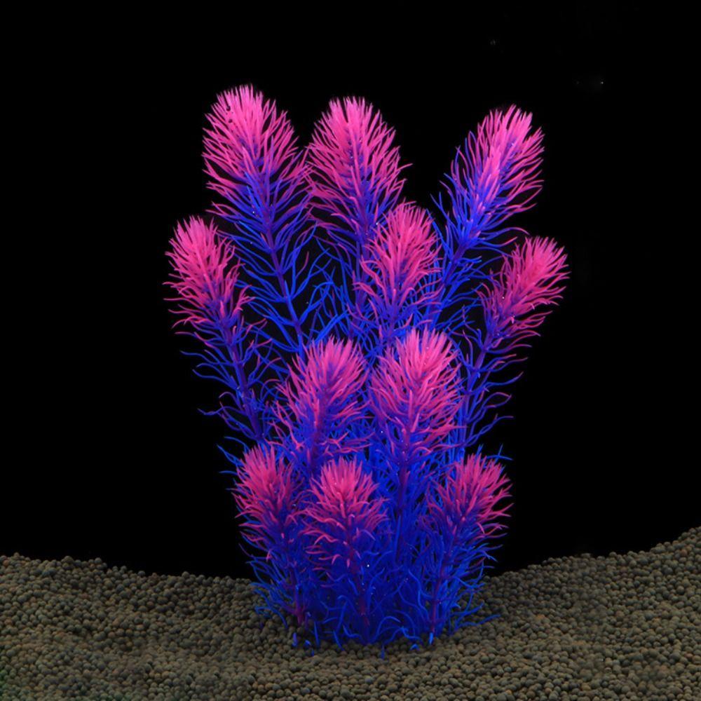 Искусственные растения для аквариума, украшения из пластика, подводные водоросли, украшения для аквариума, водная трава, орнамент