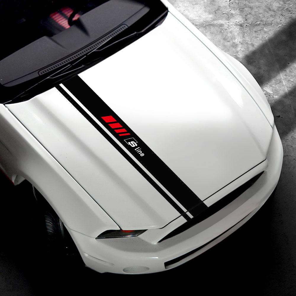 2026 Car Emblem Engine Head Cover Decal Sticker Decoration For S1 Sline TT Quattro RS A1 A3 A2 A4 A5 A6 A7 A8 Q1 Q3 Q4 Q5 Q6 Q7 Q8 2x