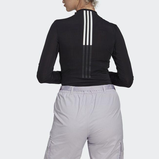 adidas Женская футболка с втачным рукавом Черная HM2838