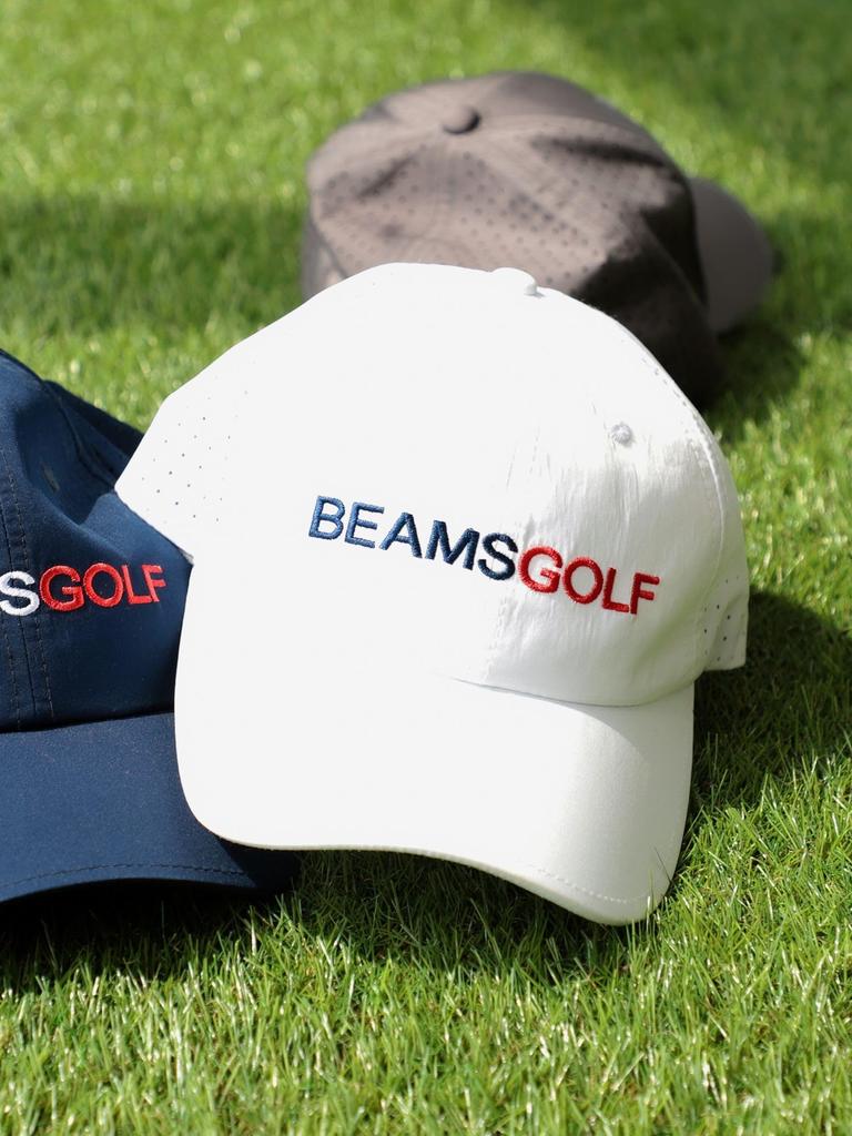 Мужская кепка Beams Golf с лазерной перфорацией, темно-синяя, 81410774412